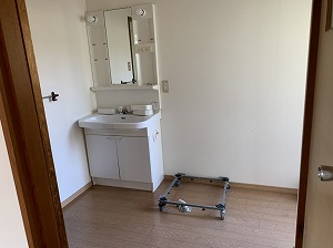 洗面台も独立!