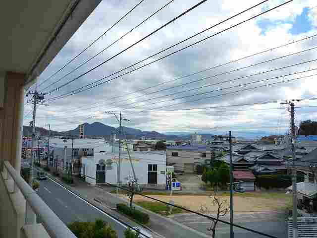3階だから見晴らしがよい